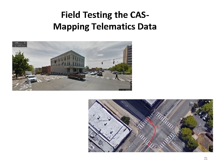 Washington State Transit Insurance Pool Safety Pilot Field Testing the CAS- Mapping Telematics Data