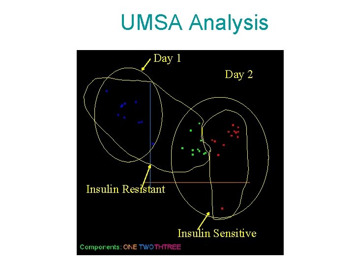 UMSA Analysis Day 1 Day 2 Insulin Resistant Insulin Sensitive 