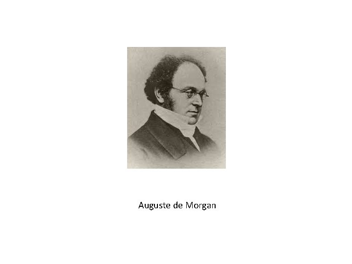 Auguste de Morgan 