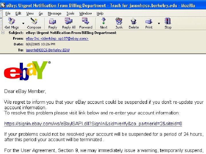 Everyday Privacy and Security Problem 