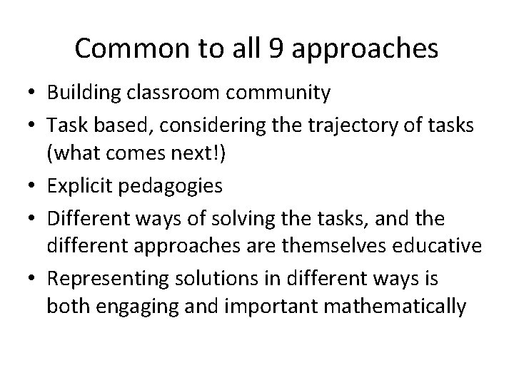 Nine task based strategies for dealing with diversity