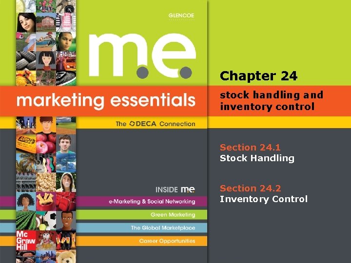 Chapter 24 stock handling and inventory control Section 24. 1 Stock Handling Section 24.