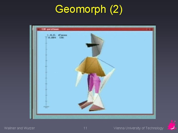 Geomorph (2) Wallner and Wurzer 11 Vienna University of Technology 