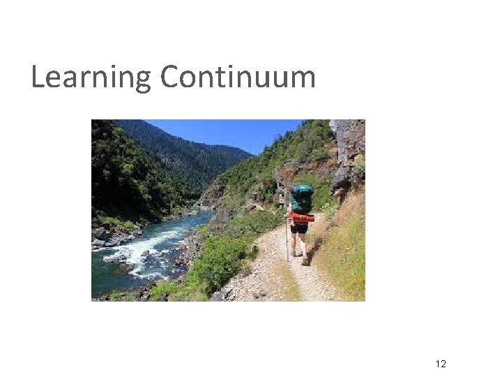 Learning Continuum 12 
