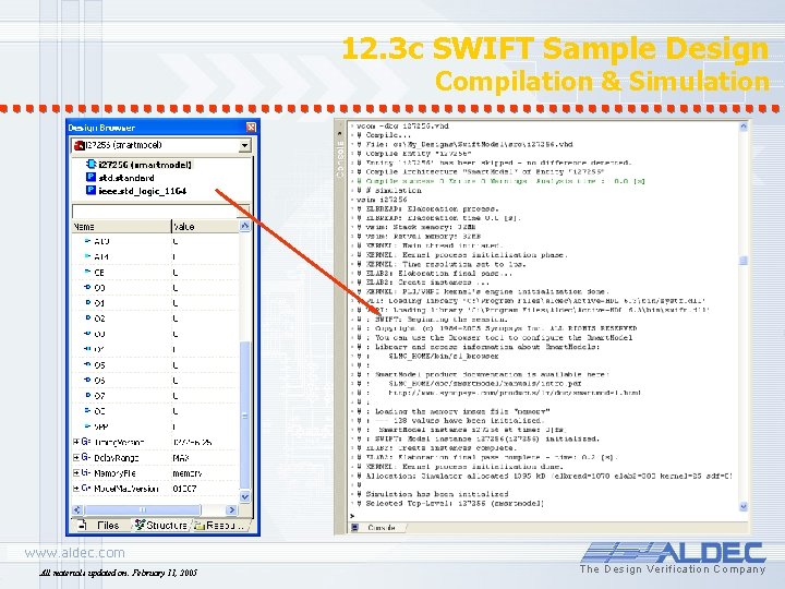 12. 3 c SWIFT Sample Design Compilation & Simulation All materials updated on: February