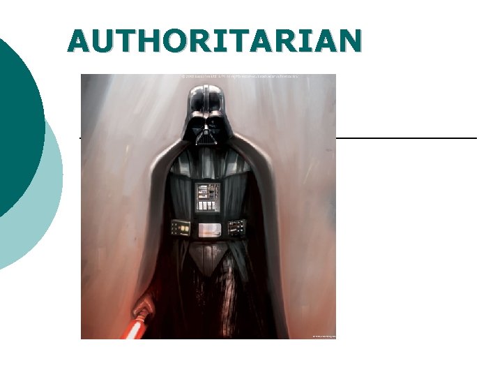 AUTHORITARIAN 