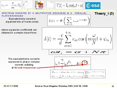 PARALLEL- Theory_I (3) Electron Cloud Mitigation Workshop 2008, ECM’ 08, CERN 18 SPECTRUM RADIATED