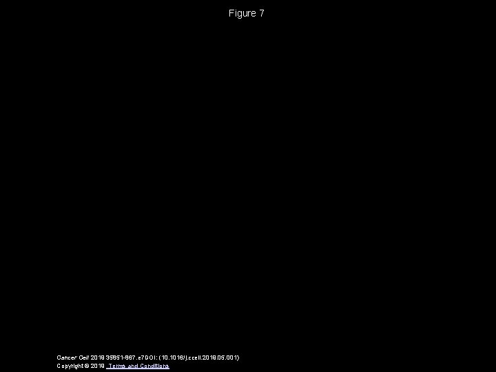 Figure 7 Cancer Cell 2019 35851 -867. e 7 DOI: (10. 1016/j. ccell. 2019.