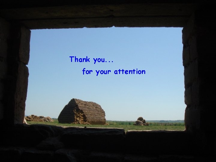 Thank you. . . for your attention 