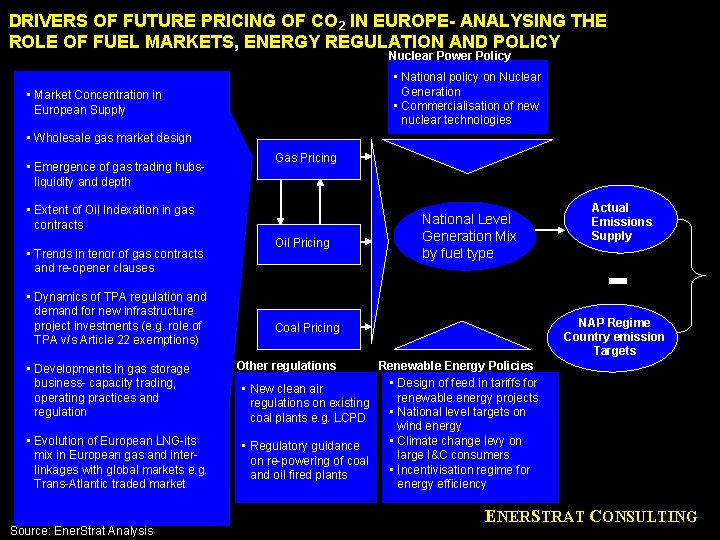 DRIVERS OF FUTURE PRICING OF CO 2 IN EUROPE- ANALYSING THE ROLE OF FUEL