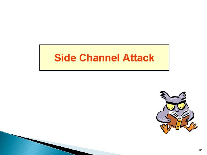 Side Channel Attack 32 