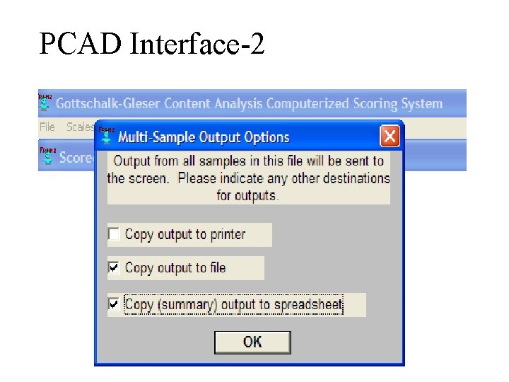 PCAD Interface-2 