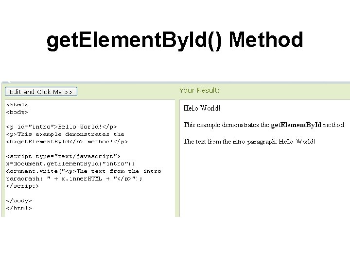 get. Element. By. Id() Method 