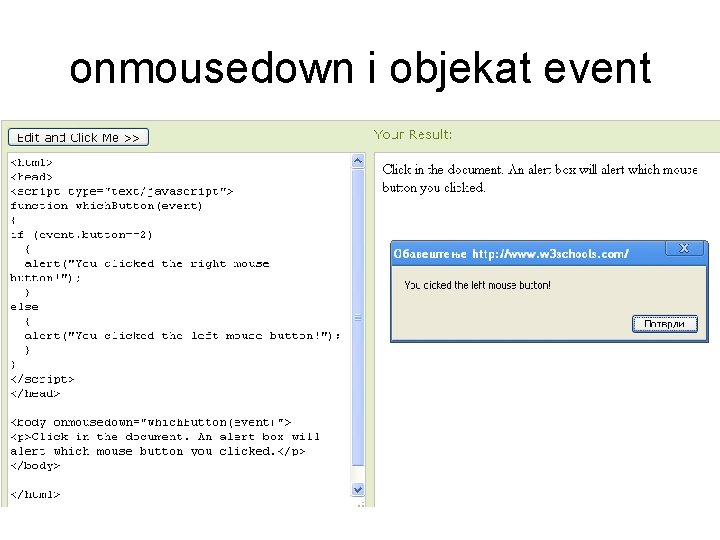 onmousedown i objekat event 