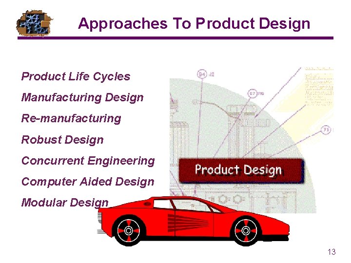 Approaches To Product Design Product Life Cycles Manufacturing Design Re-manufacturing Robust Design Concurrent Engineering