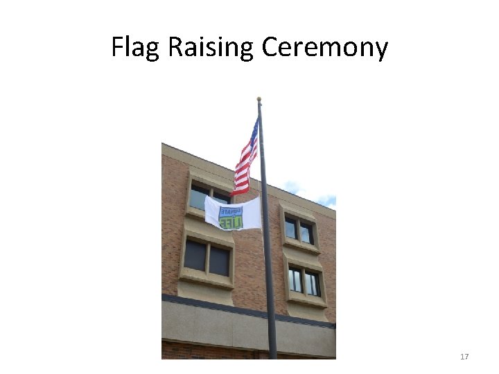 Flag Raising Ceremony 17 