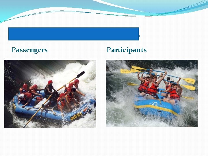 Instructional Practices Passengers Participants 