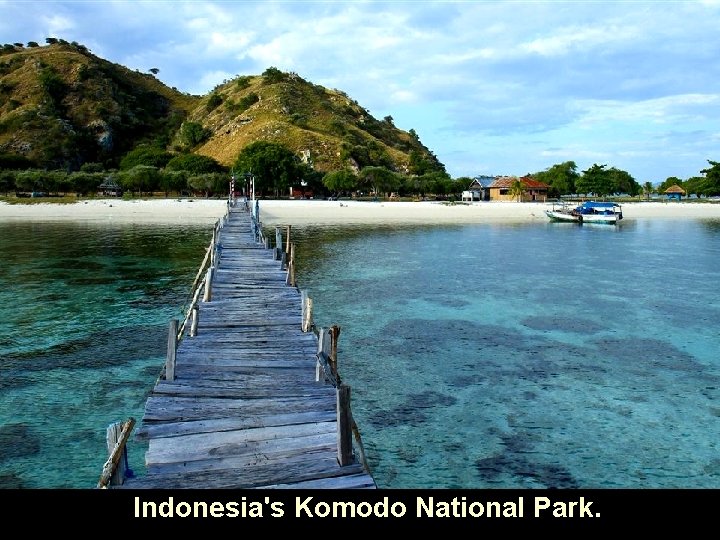 Indonesia's Komodo National Park. 