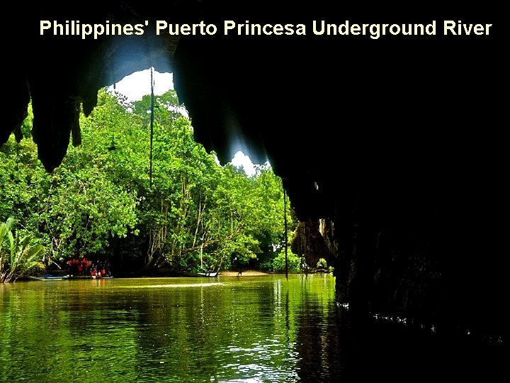 Philippines' Puerto Princesa Underground River 