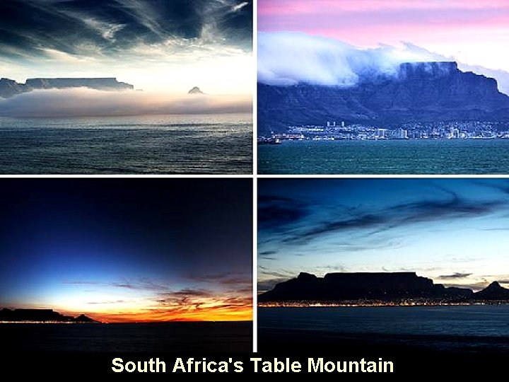 South Africa's Table Mountain 
