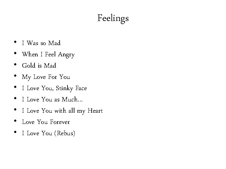 Feelings • • • I Was so Mad When I Feel Angry Gold is