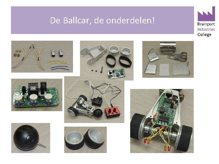 De Ballcar, de onderdelen! 