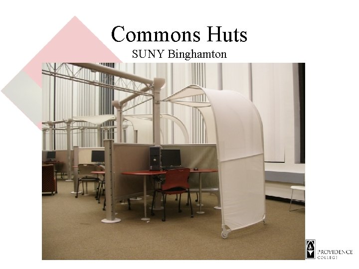 Commons Huts SUNY Binghamton 