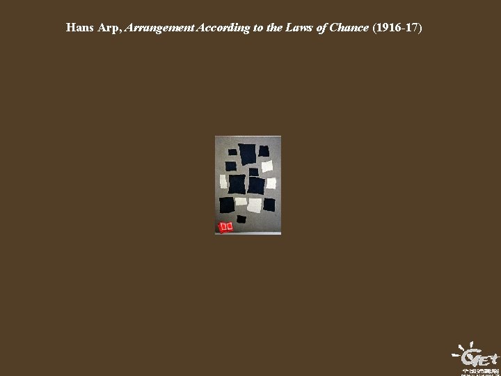Hans Arp, Arrangement According to the Laws of Chance (1916 -17) 