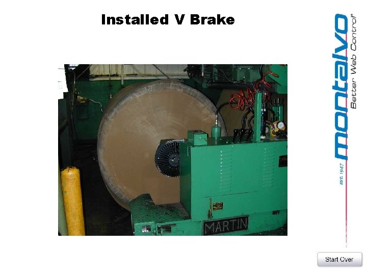 Installed V Brake 