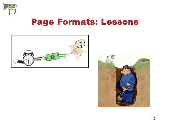 Page Formats: Lessons 13 