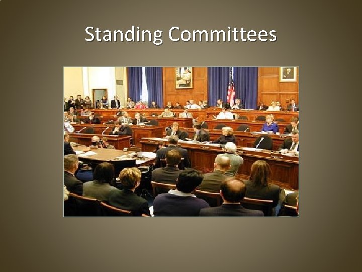 Standing Committees 