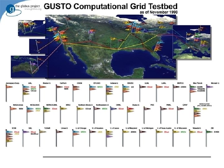 GUSTO Testbed Map 