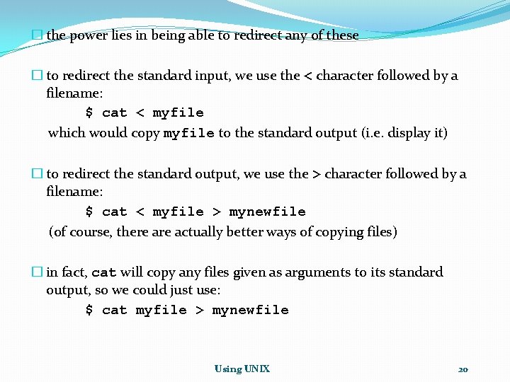 � the power lies in being able to redirect any of these � to � the power lies in being able to redirect any of these � to