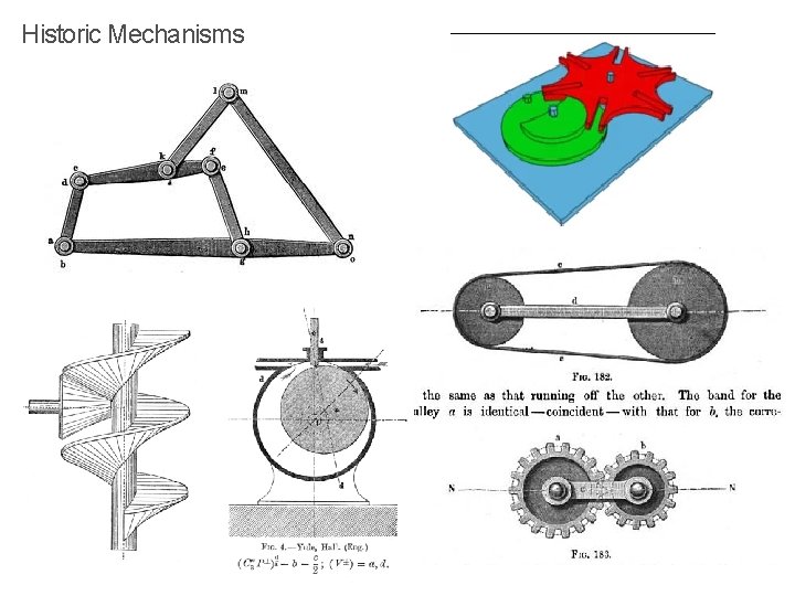 Historic Mechanisms 