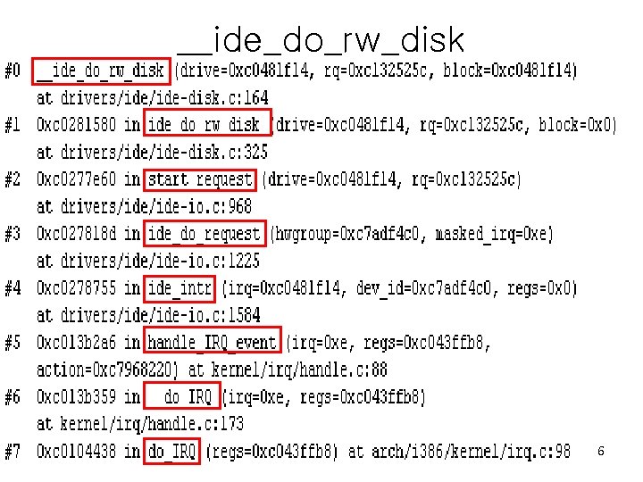 __ide_do_rw_disk 6 