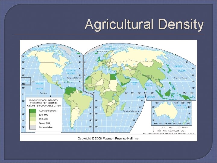 Agricultural Density 