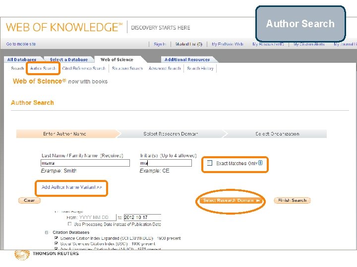 Author Search 