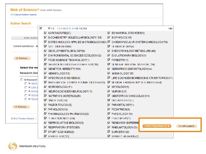 Author Search, cont. 