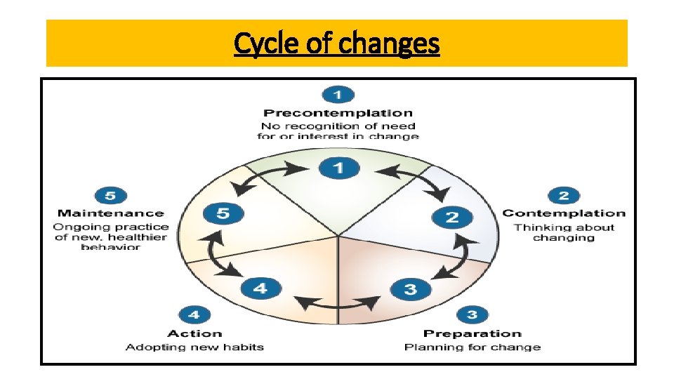 Cycle of changes 
