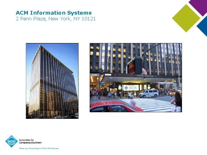 ACM Information Systems 2 Penn Plaza, New York, NY 10121 
