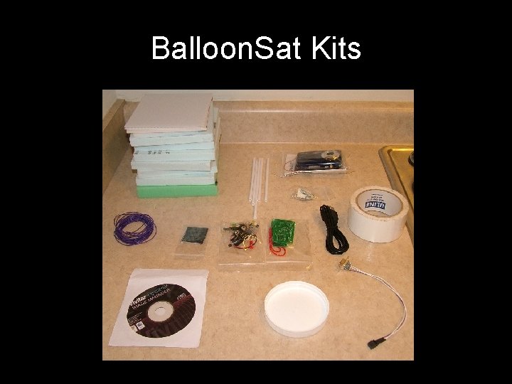 Balloon. Sat Kits 