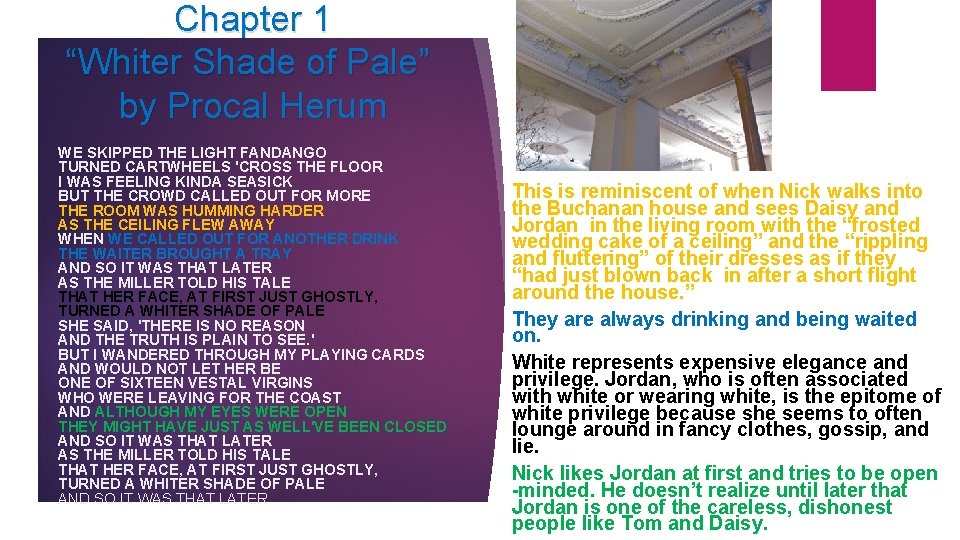 Chapter 1 “Whiter Shade of Pale” by Procal Herum WE SKIPPED THE LIGHT FANDANGO
