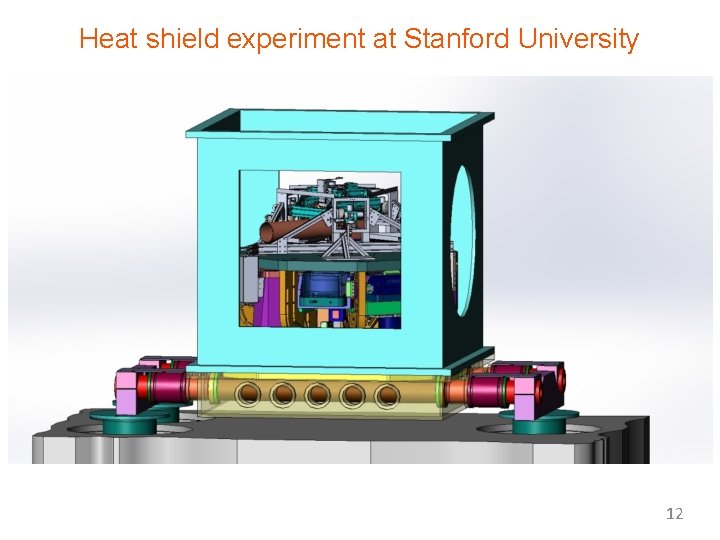 Heat shield experiment at Stanford University 12 