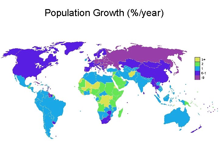 Population Growth (%/year) 
