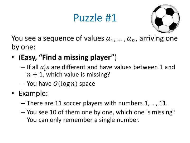 Puzzle #1 • 