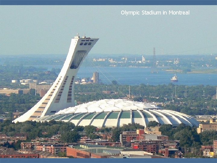 Olympic Stadium in Montreal 