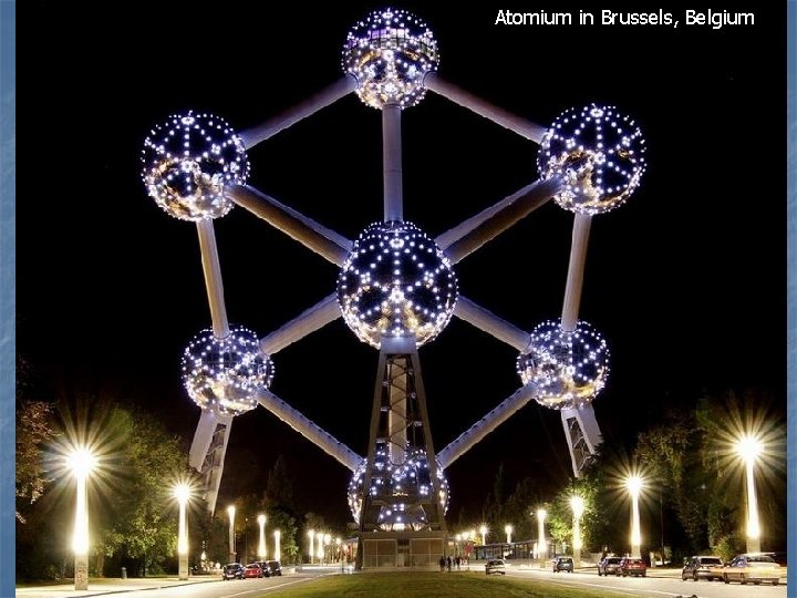 Atomium in Brussels, Belgium 