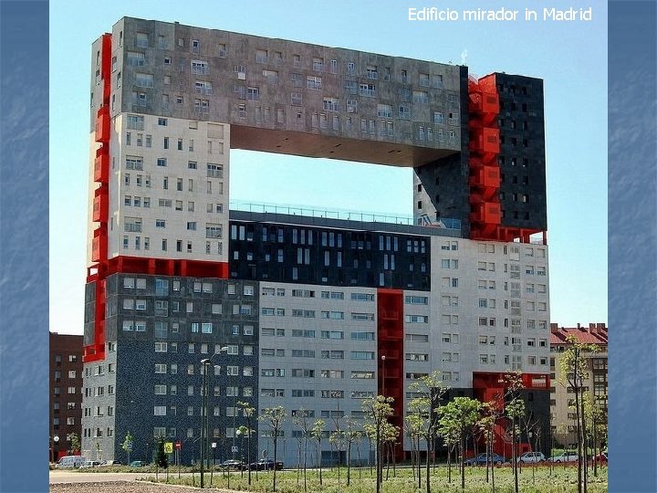 Edificio mirador in Madrid 
