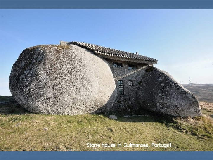 Stone house in Guimaraes, Portugal 