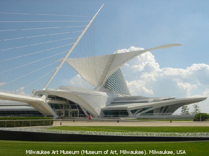 Milwaukee Art Museum (Museum of Art, Milwaukee). Milwaukee, USA 